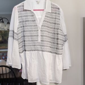 Cato Classic White Blouse